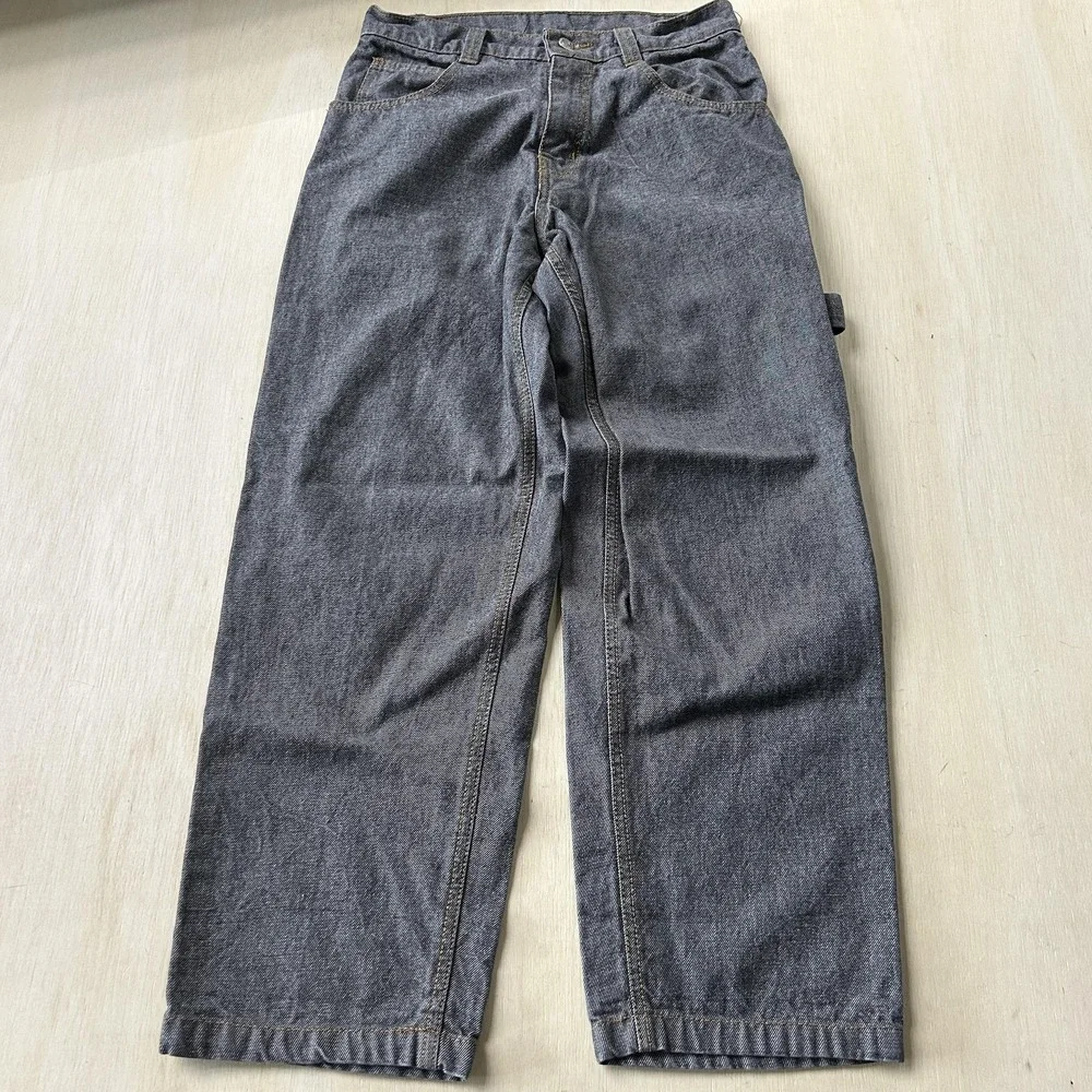 Sean John Jeans Boys 16 Waist 29 Gray Relaxed Straight Carpenter Denim Casual